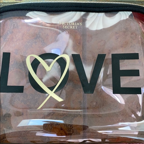 Victoria’s Secret Clear Clutch, Wristlet Bag NEW - Picture 2 of 5